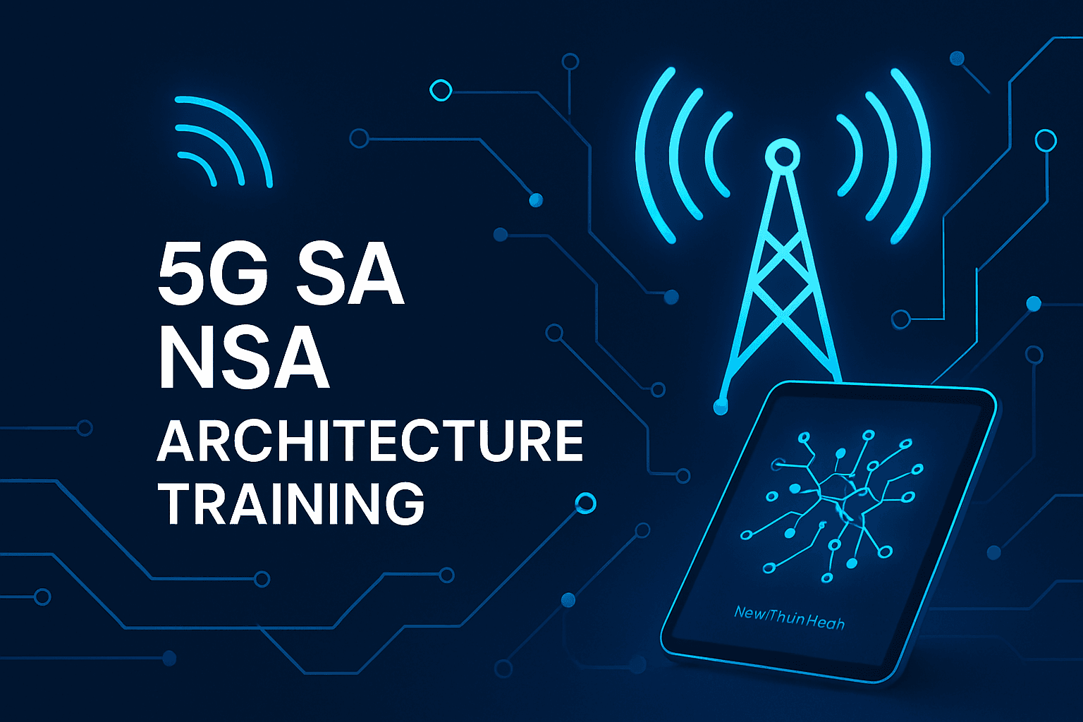 "Mastering 5G SA and NSA Architecture Training"
